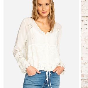 Johnny Was Button Down top!